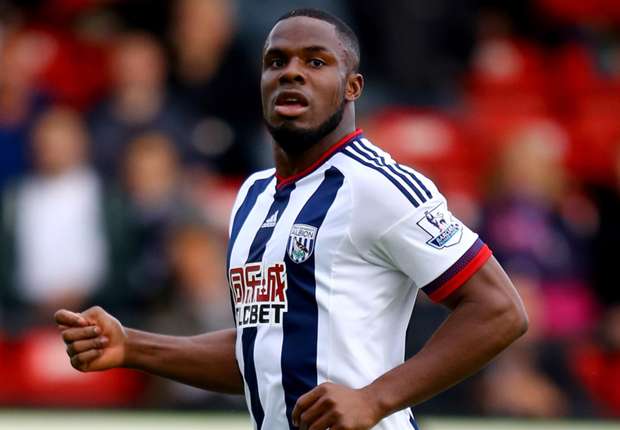 West Brom striker Victor Anichebe