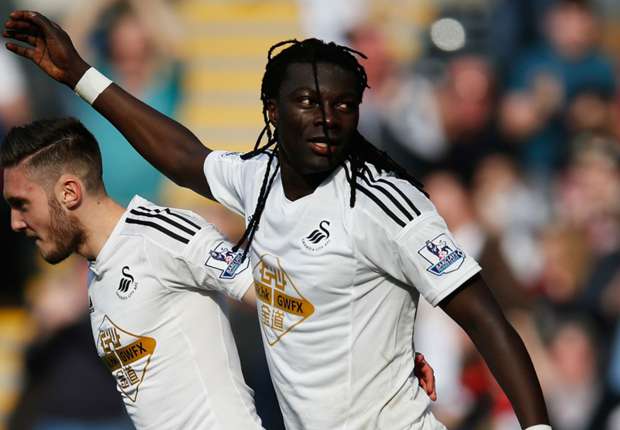 Swansea welcome back 'fit and sharp' Gomis for Arsenal trip