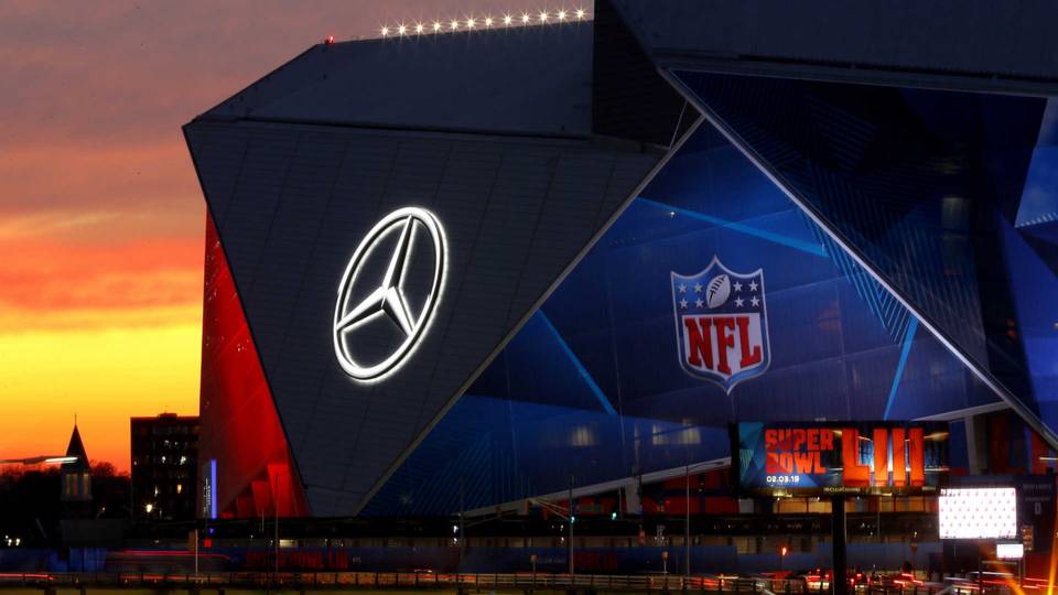 Super Bowl 53 Mercedes Benz Stadium Roof Will Be Closed