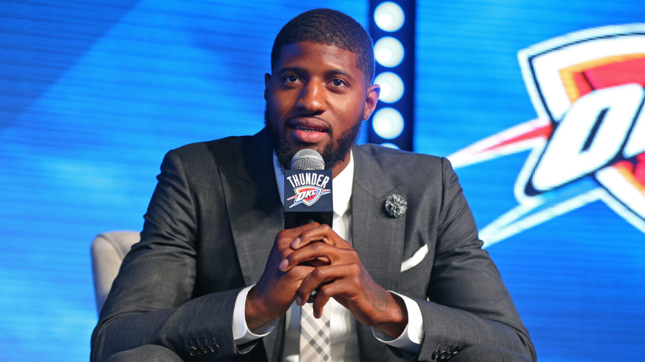 National Basketball Association hits Lakers in light Paul George-tampering slap National Basketball Association hits Lakers in light Paul George-tampering slap