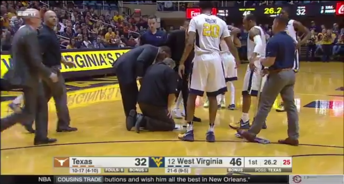 Red Raiders fall in double-overtime to #9 West Virginia