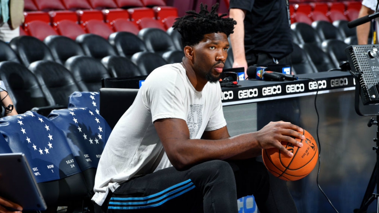 Joel Embiid injury update: Sixers C's hand 'sprained so that's good news' | NBA | Sporting News