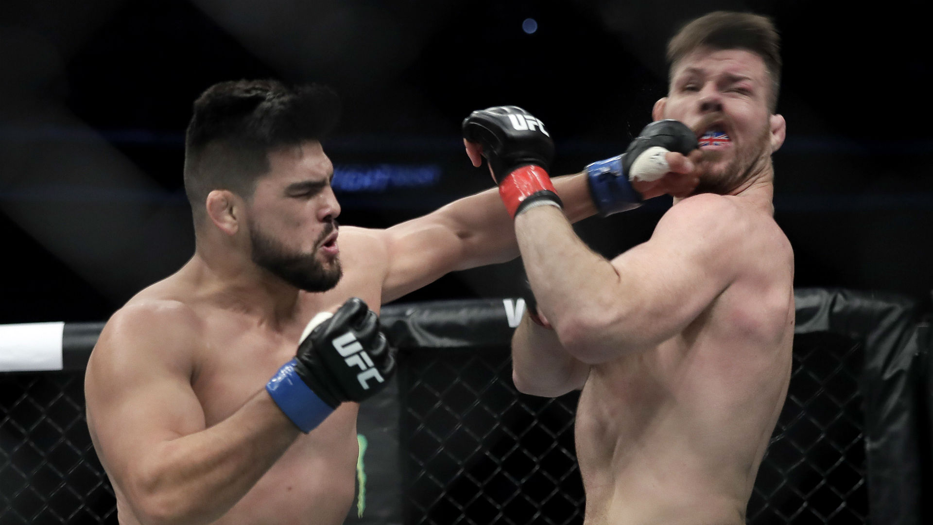 WATCH: Michael Bisping Brutally Knocked Out By Kelvin Gastelum | MMA ...