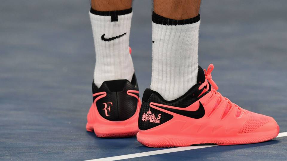 The image Roger Federer really wanted on his tennis shoes ...