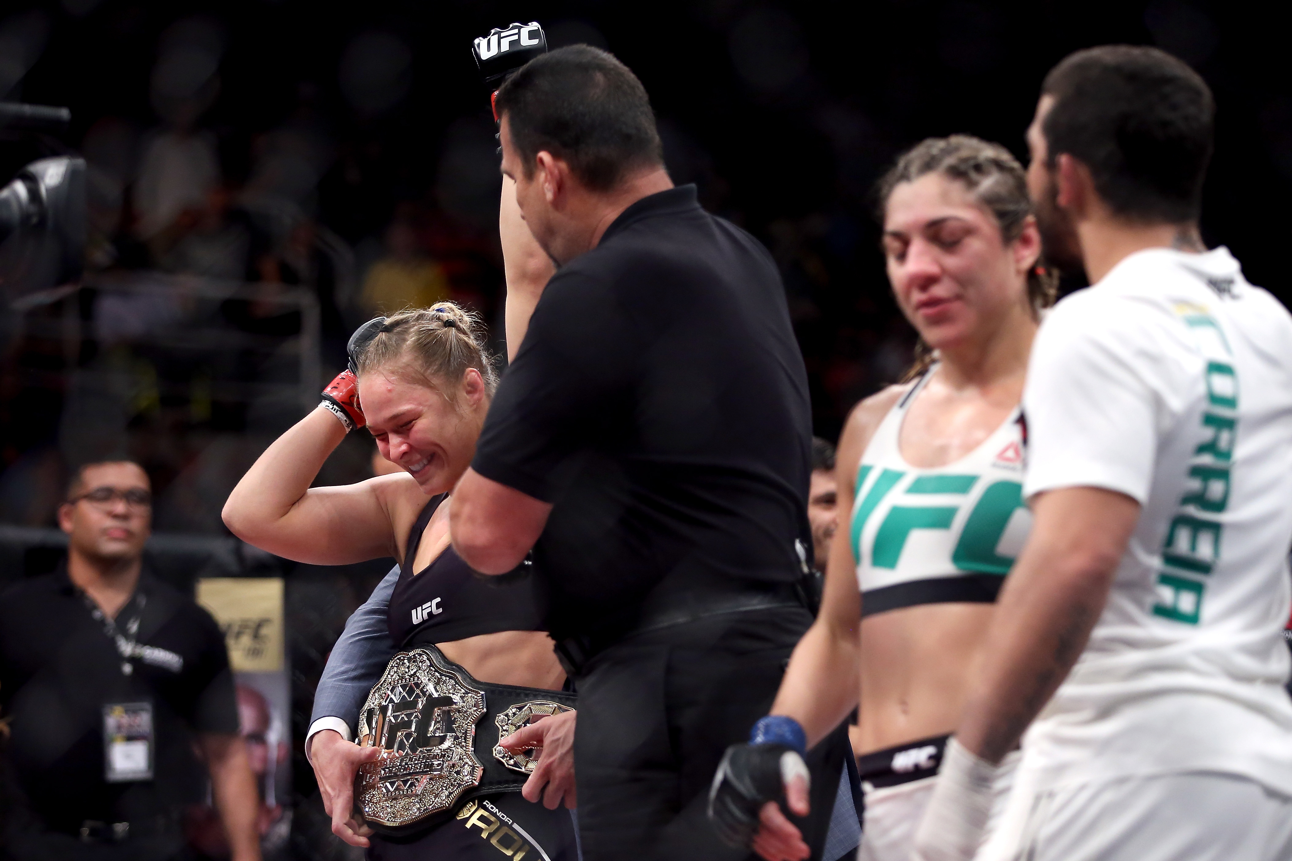 Ronda Rousey пресс конференция