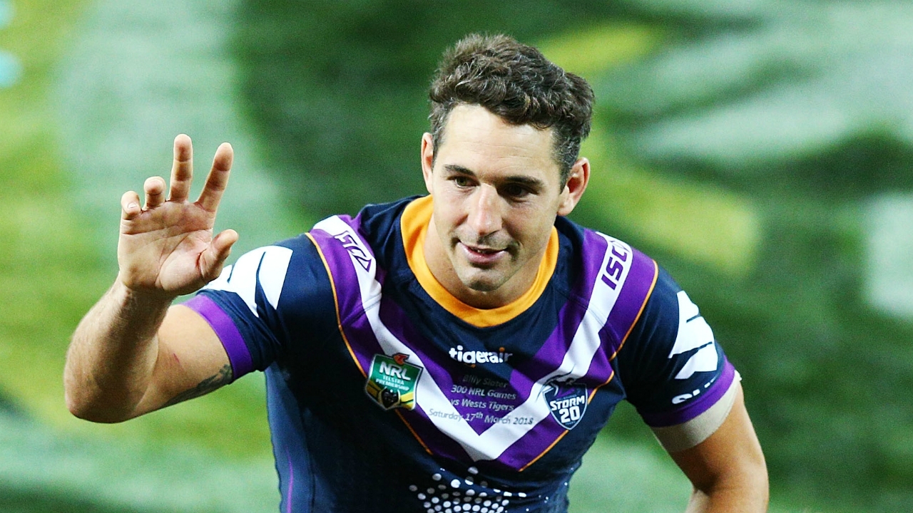 Billy Slater retirement Melbourne Storm fullback announces 2018 NRL season will be his last
