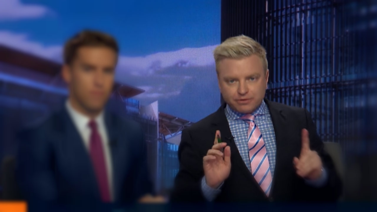 Fox Sports presenter Greg Thomson goes full Greg-O during ...