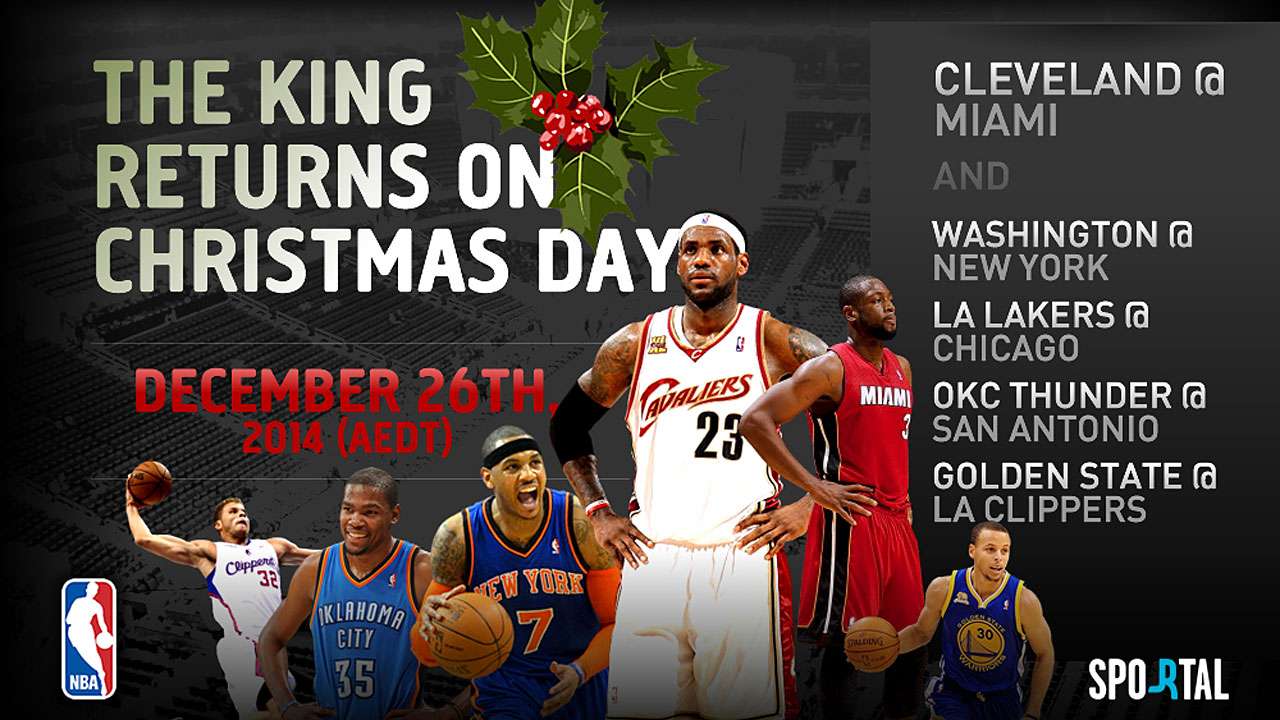 NBA | NBA Season Schedule Release 2014/15 as Cleveland head to Miami for Christmas | SPORTAL