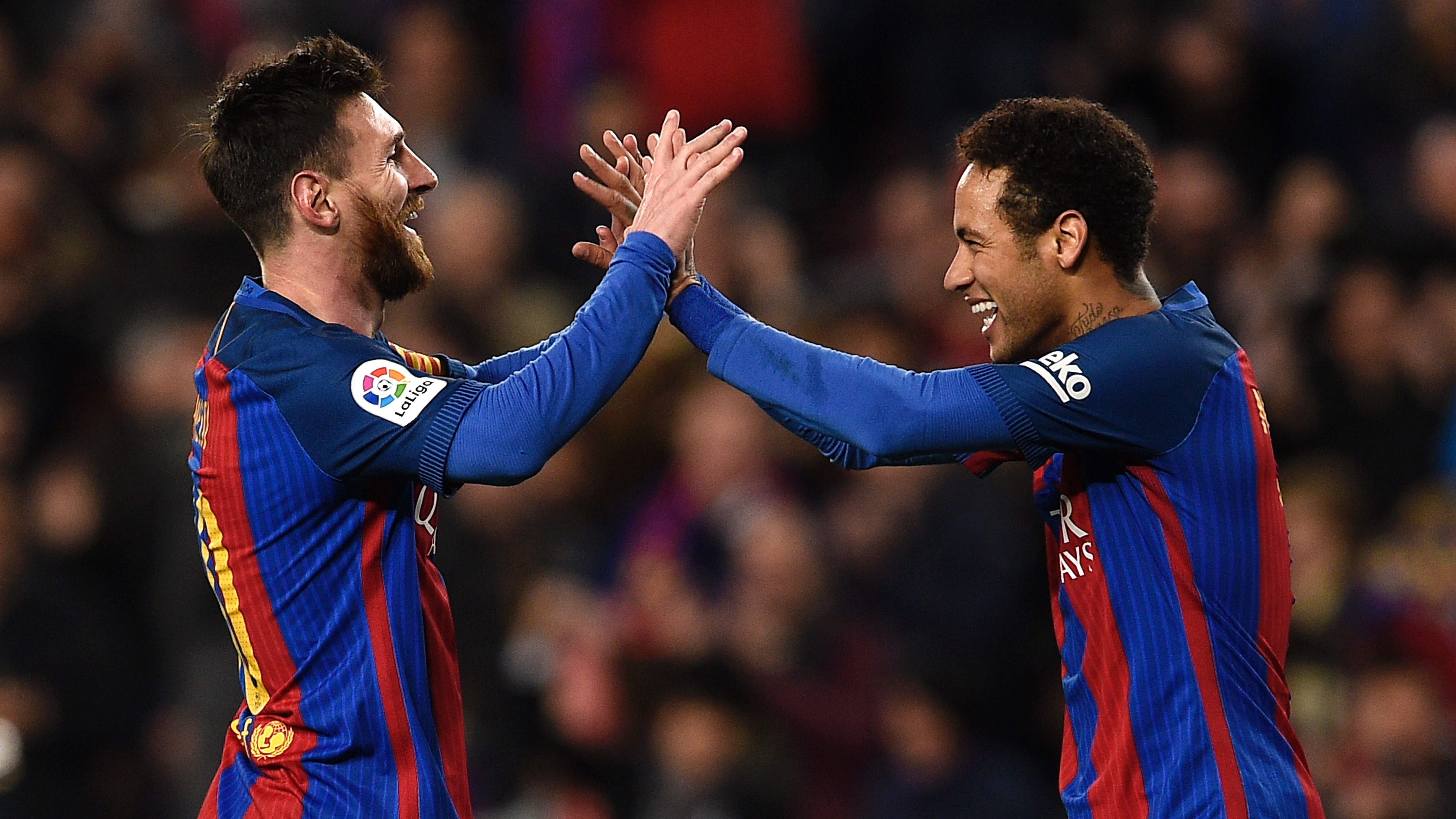 Resultado de imagem para lionel messi and neymar 2017