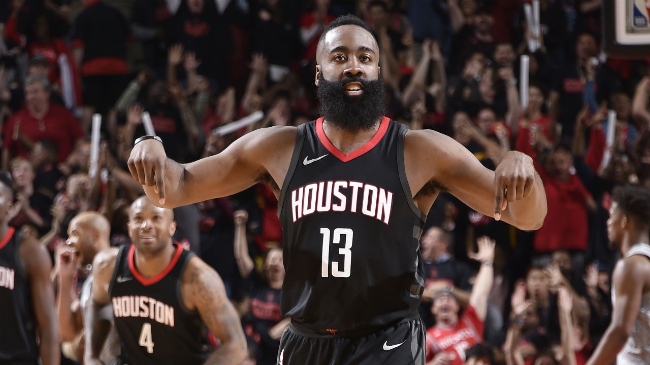 NBA Playoffs 2018 James Harden erupts for 44 points in Rockets win