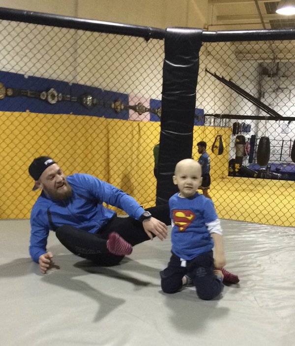 Conor McGregor's incredible gift to terminally ill child ...