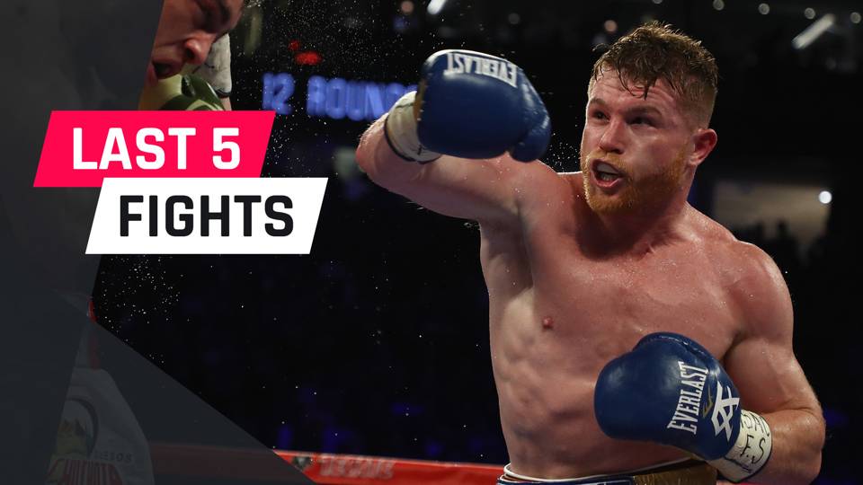 Canelo Alvarez S Last Five Fights Boxing Sporting News