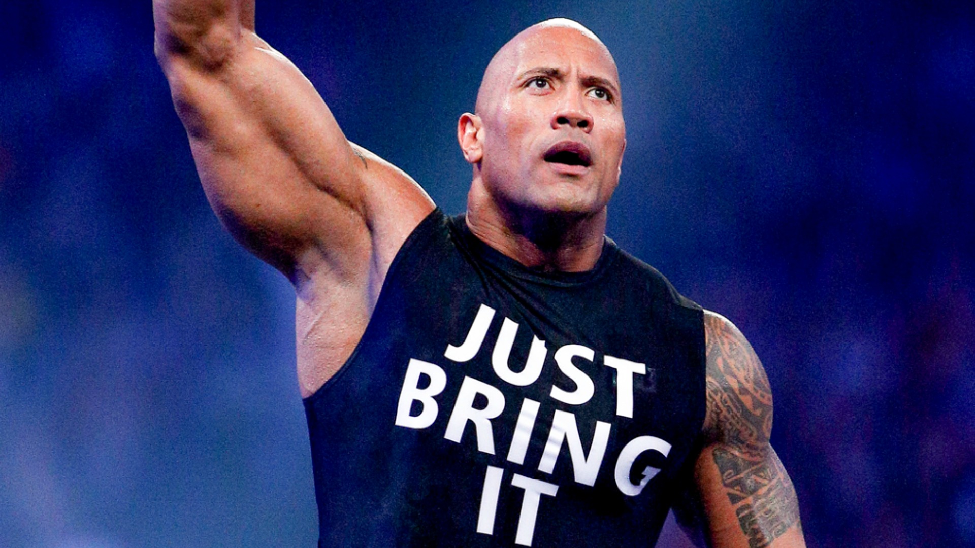 The Rock returns to WWE 'Raw,' lays the smackdown on The New Day WWE