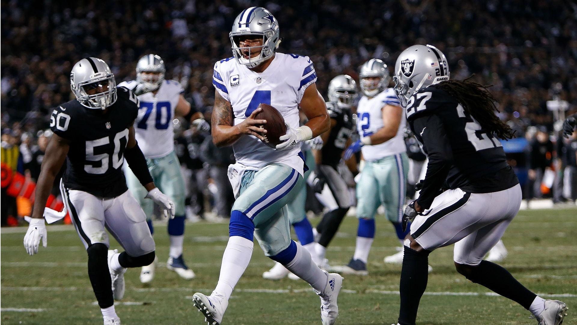 Cowboys vs. Raiders Score, results, highlights from Sunday night game