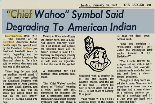 Chief Wahoo, Cleveland Indians' logo, heads to the World Series. Prepare  for outrage.
