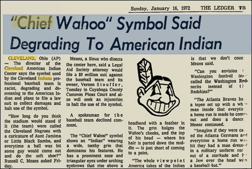 Beyond the Cleveland Indians' Chief Wahoo Logo Change - The Atlantic