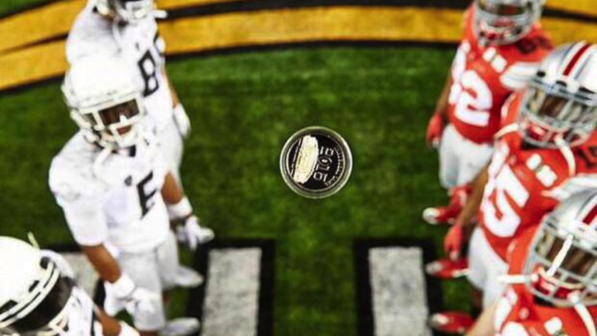 Incredible coin toss photo from OSUOregon is just a Nike promo NCAA