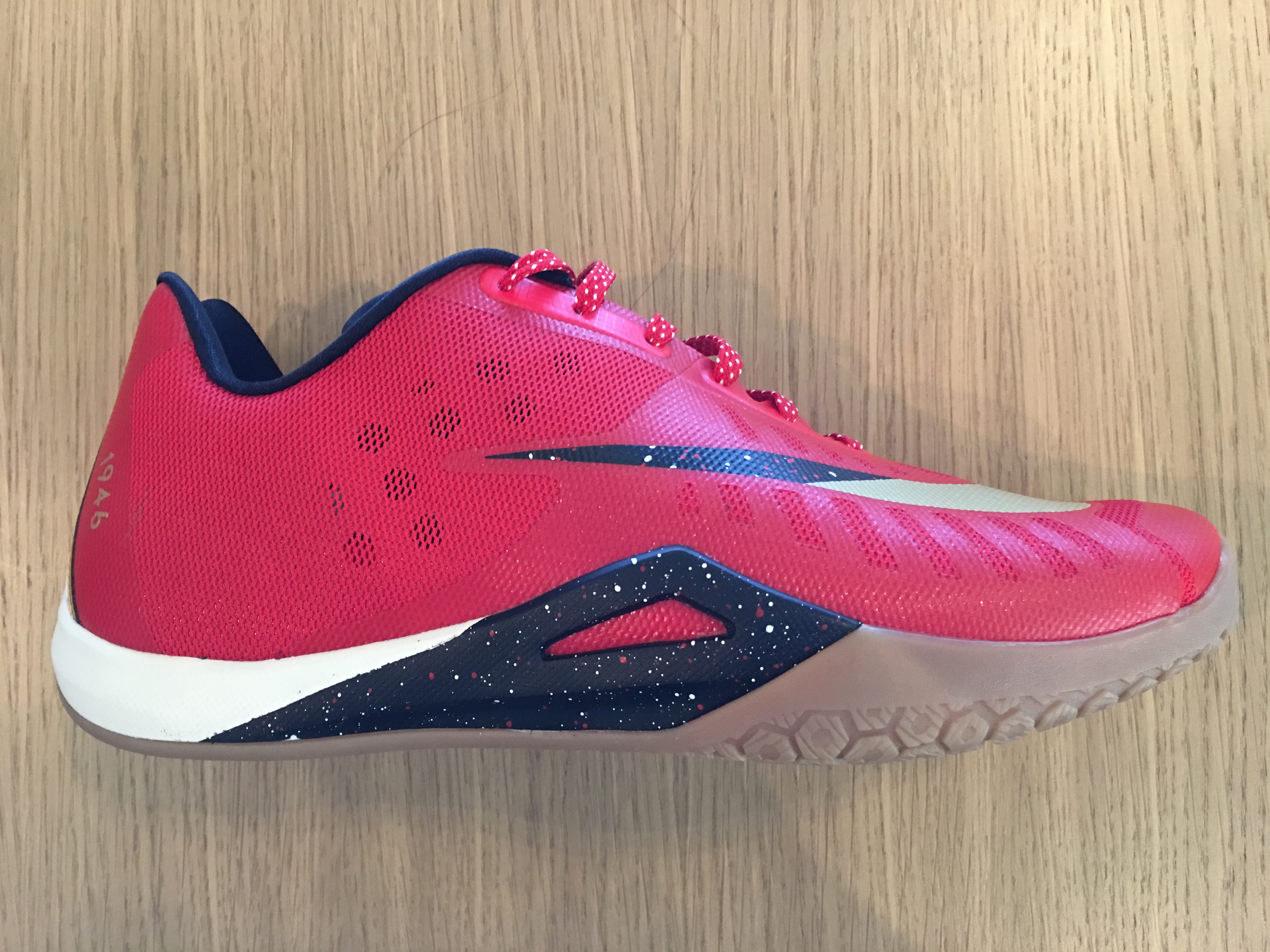 pink paul george shoes