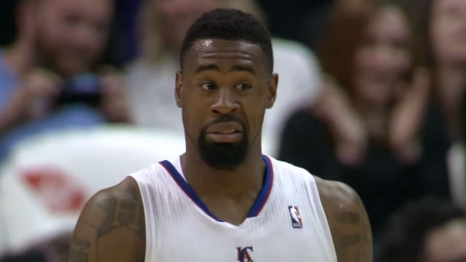 Clippers fan gets a DeAndre Jordan 'dunk face' tattoo | NBA | Sporting News