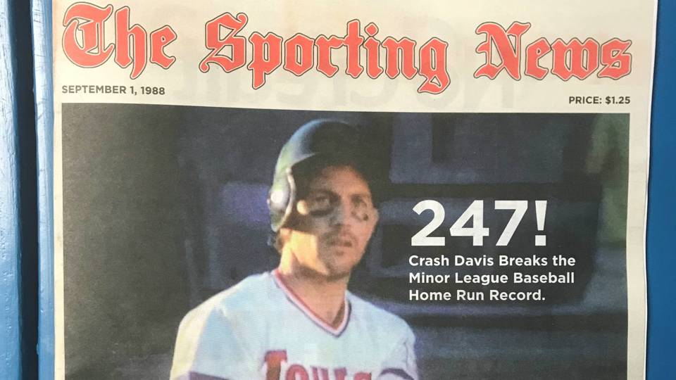 Sporting News WhatIf Crash Davis hits record minorleague home run