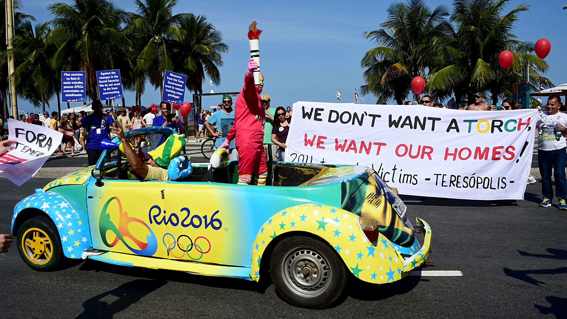 Rio Olympics 2016 Protests, arrests, expulsions add to games' negative