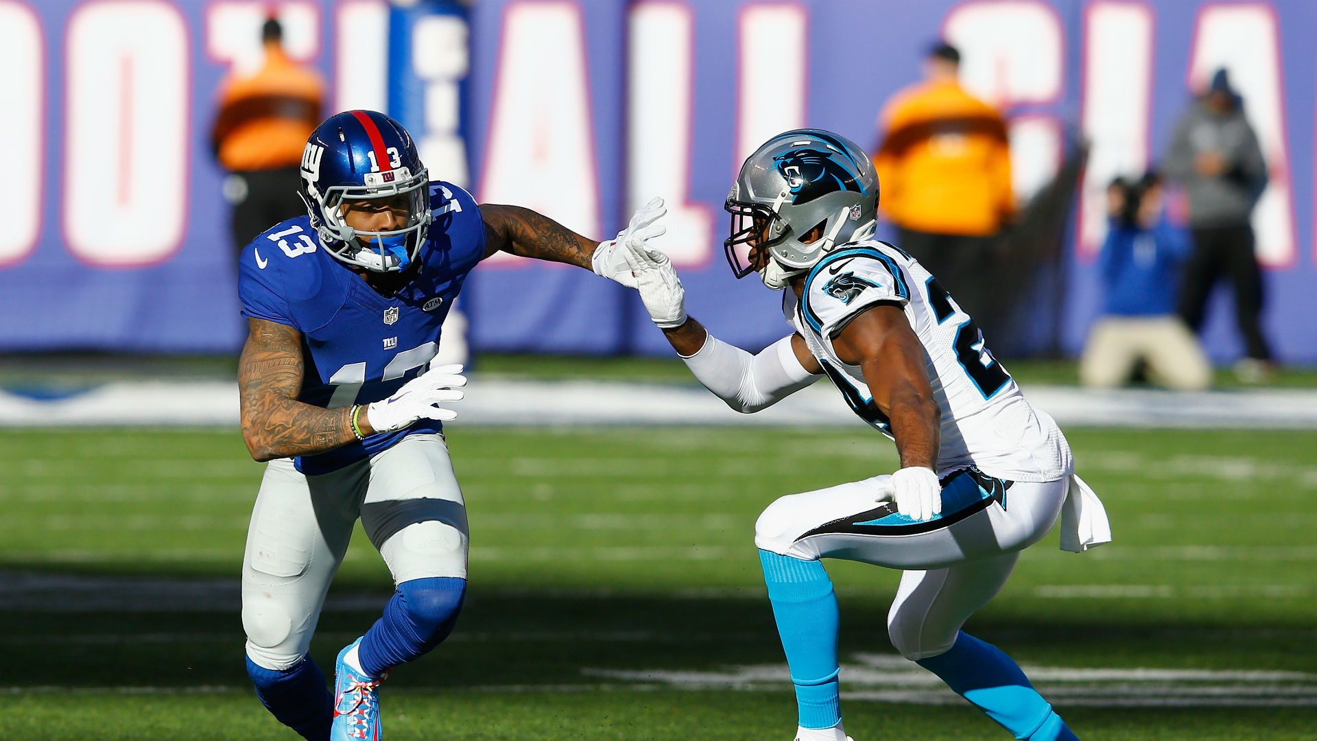 NFL's wide receiver vs. cornerback rivalries are the realest in sports