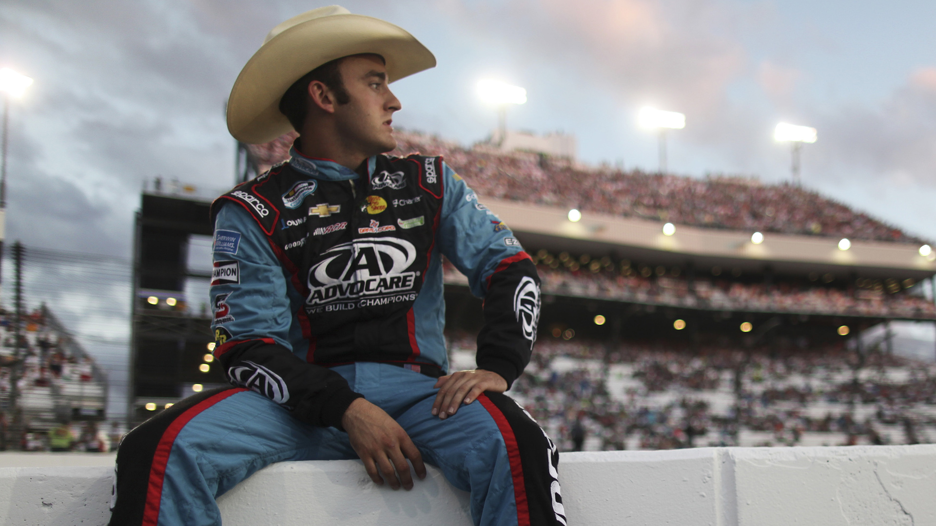 Austin Dillon comfortable sporting cowboy hat, different look NASCAR