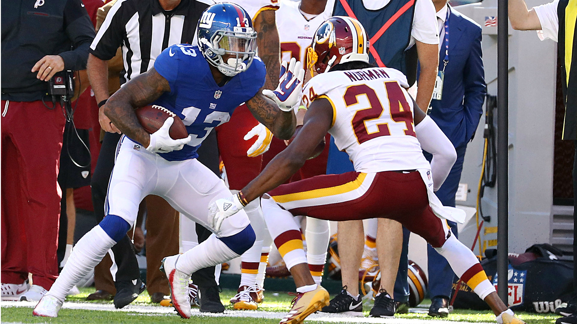 Odell Beckham Jr. Helps Giants With Talent, Hurts Them With Emotion Vs ...