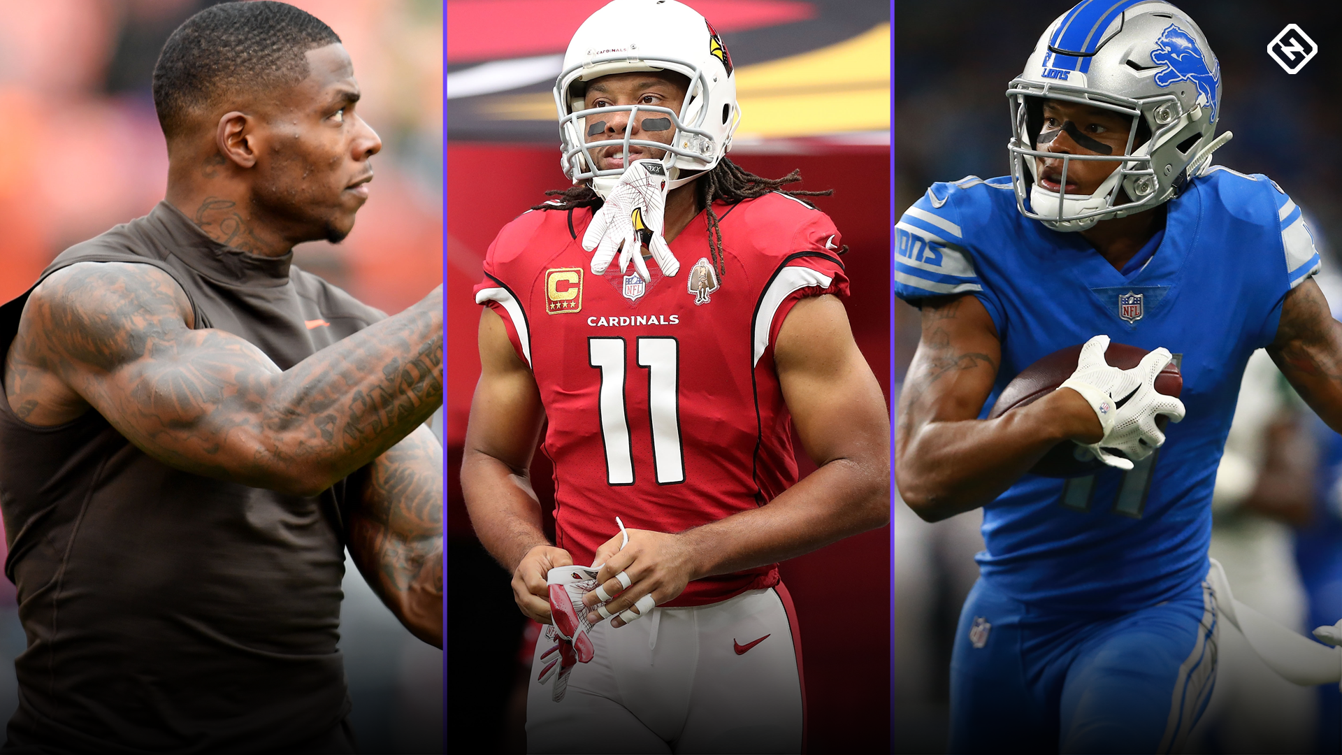 Fantasy Injury Updates: Josh Gordon, Larry Fitzgerald, Marvin Jones, more affecting Week 3 WR rankings
