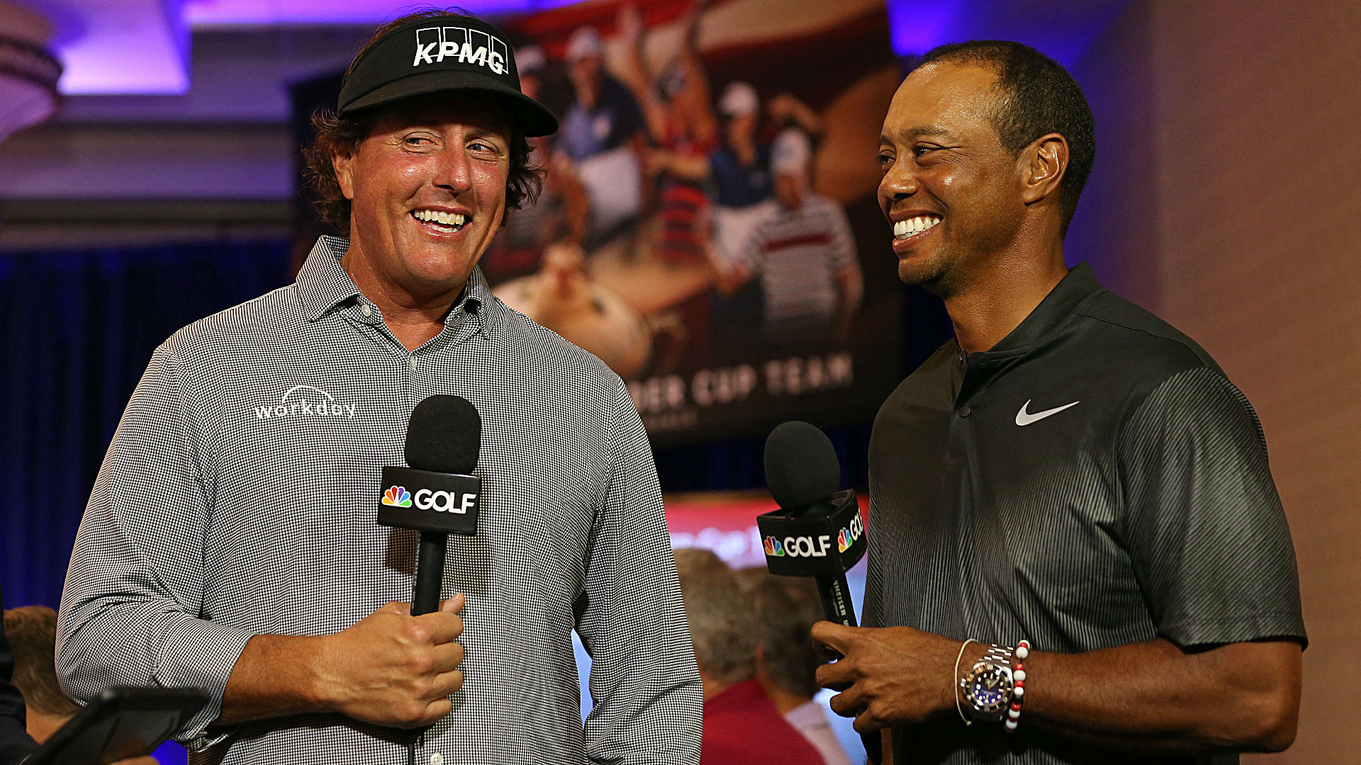 watch tiger woods phil mickelson