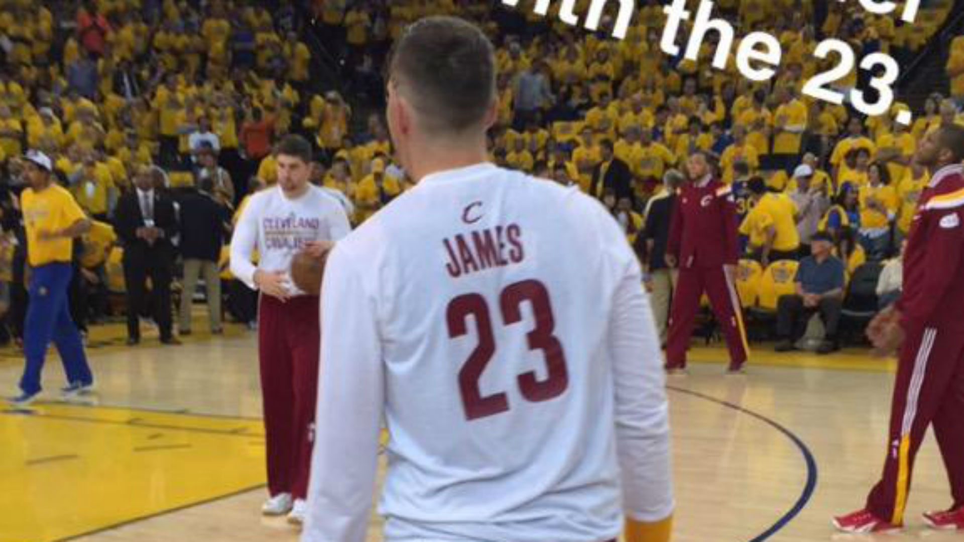 lebron james warm up shirt