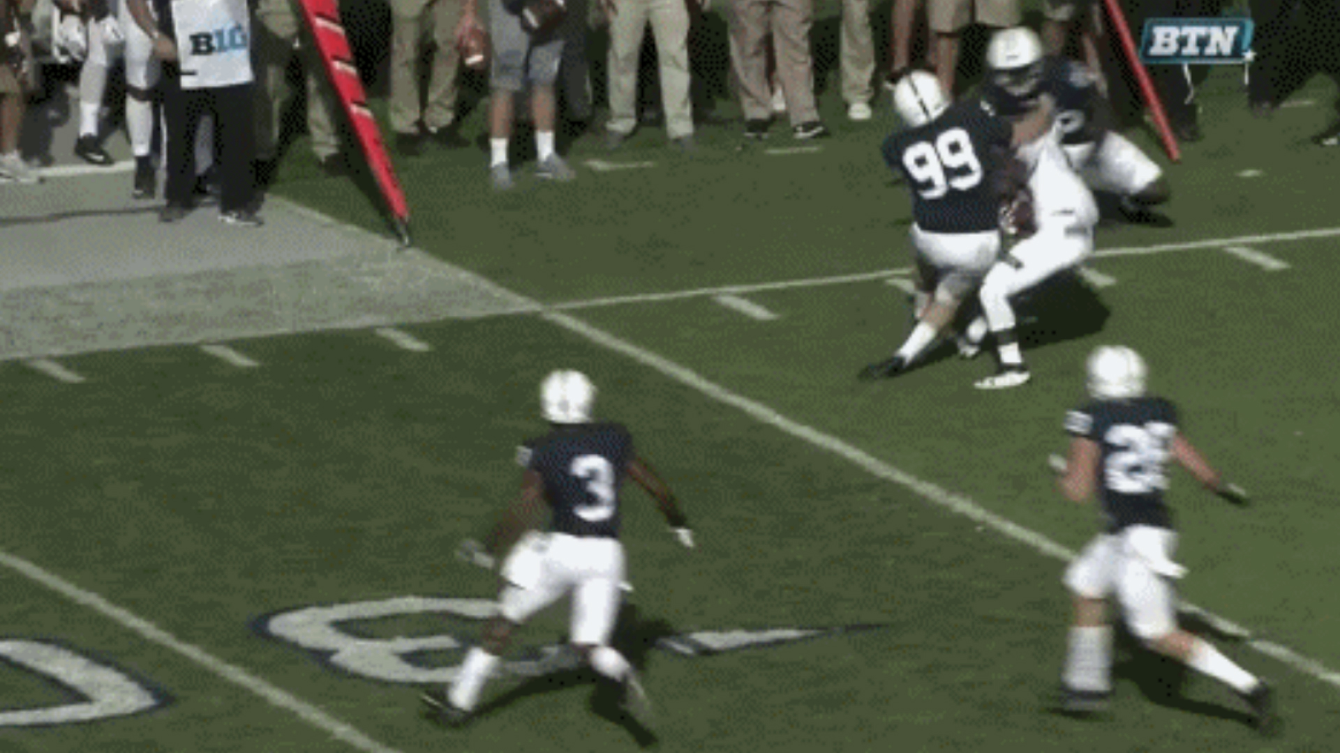 Penn State kicker Joey Julius invents a new tackling form NCAA Football Sporting News