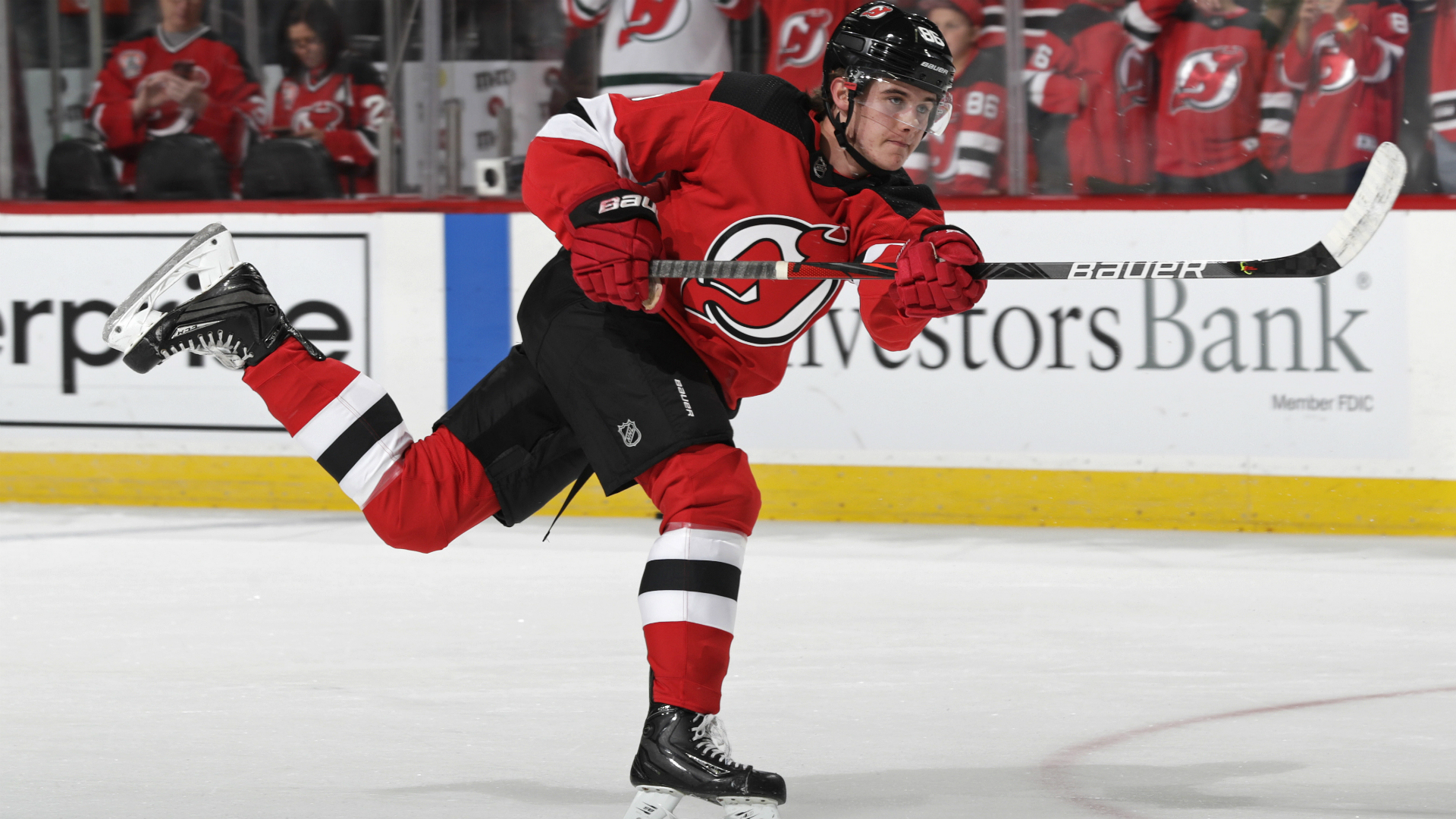 New Jersey Devils' Jack Hughes makes NHL debut, comes as advertised