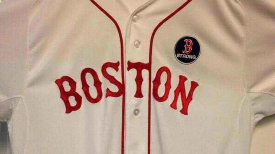 red sox boston marathon uniform