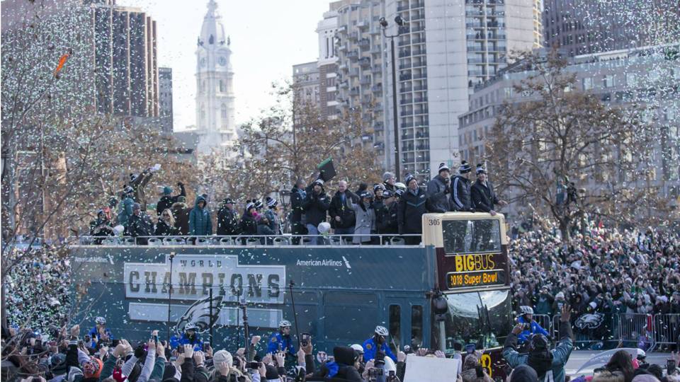 Scenes from the Eagles' Super Bowl parade in Philadelphia | NFL | Sporting News