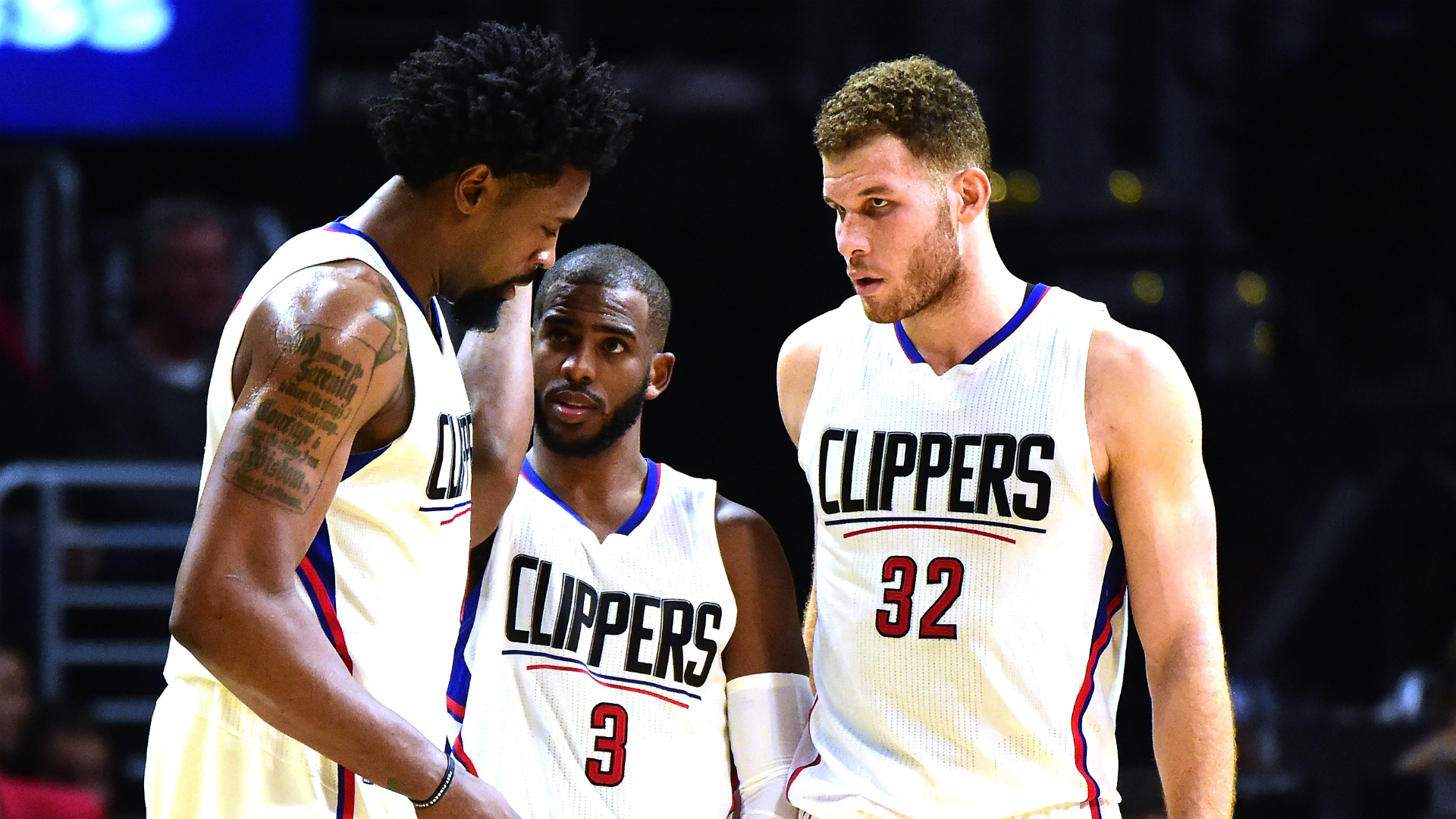 NBA Player Blake Griffin Works Out In Los Angeles In Air Jordans