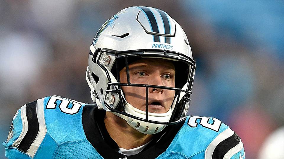 christian mccaffrey workhorse back panthers provide preseason