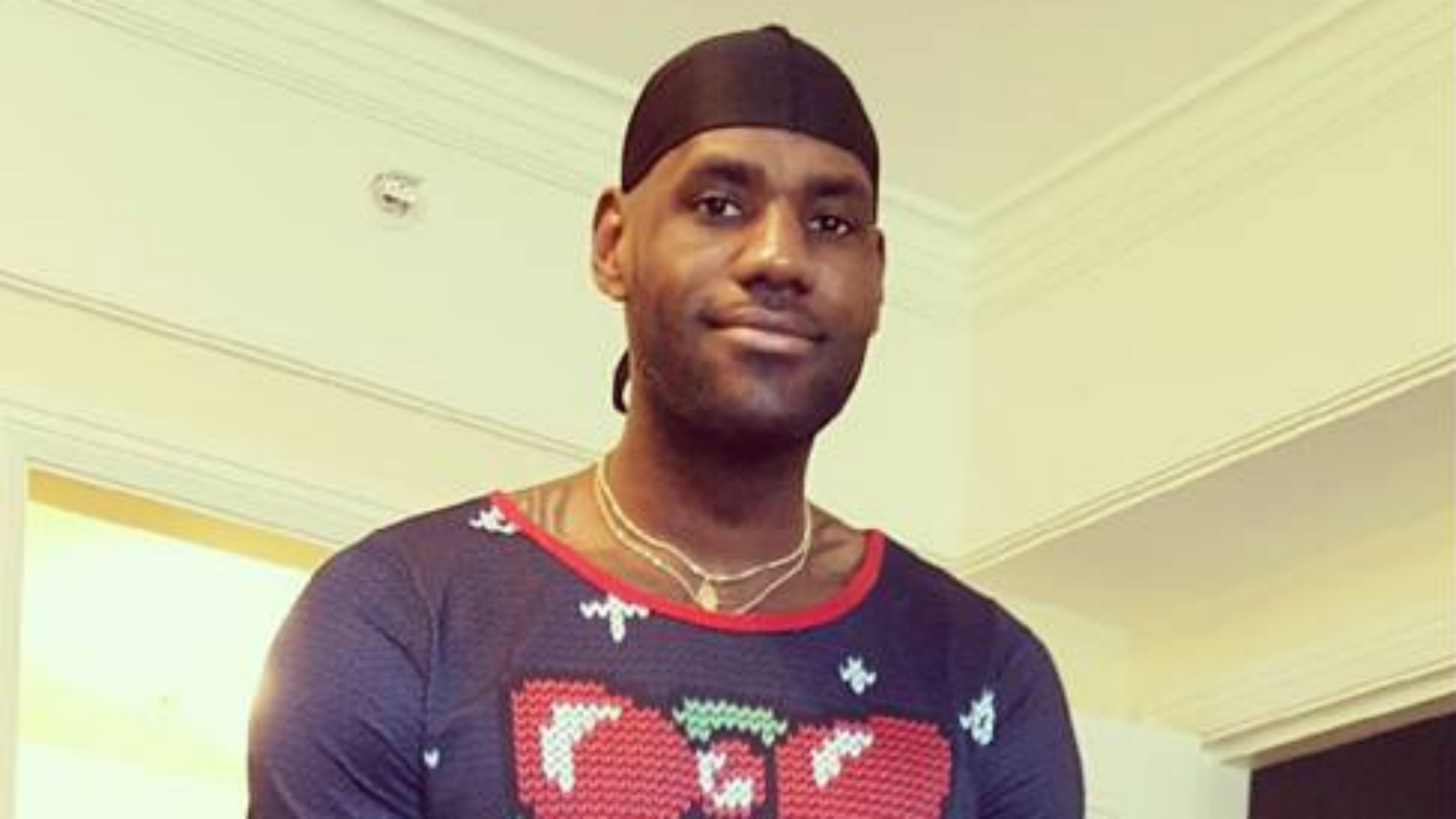 lebron james ugly christmas sweater