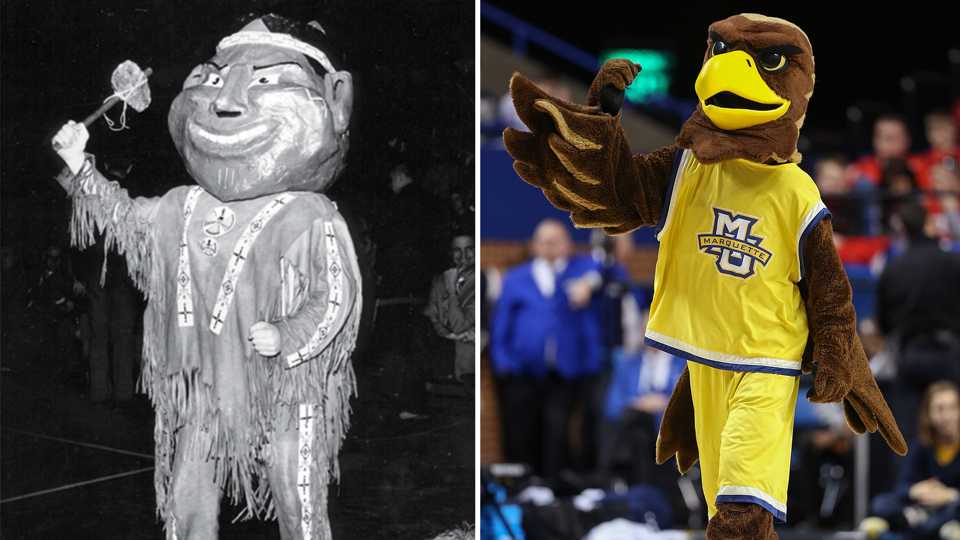 Sports teams that retired Native American mascots, nicknames Sporting