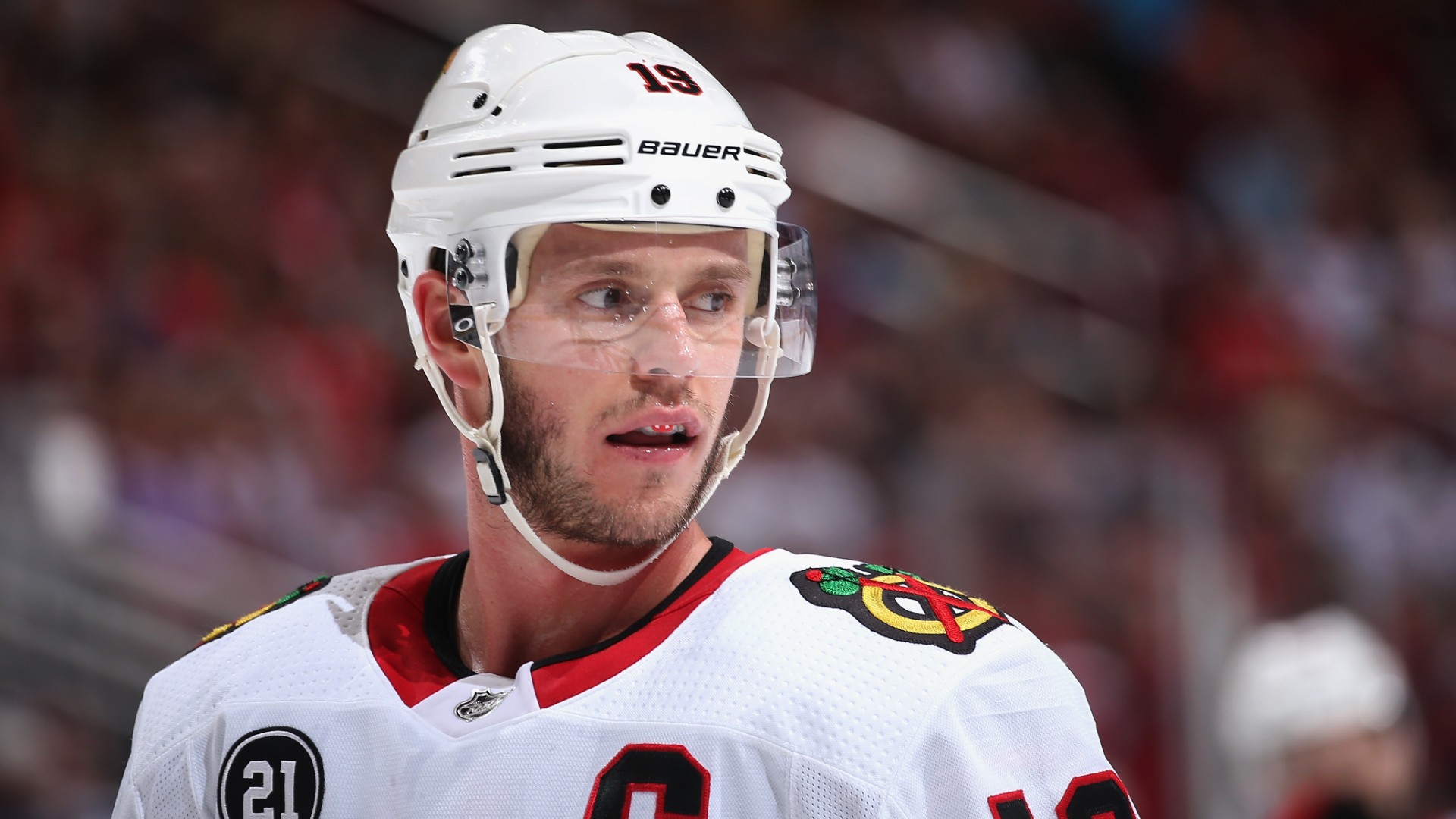 Blackhawks' Jonathan Toews on next season, Blues winning Cup: 'No part of me that was happy'