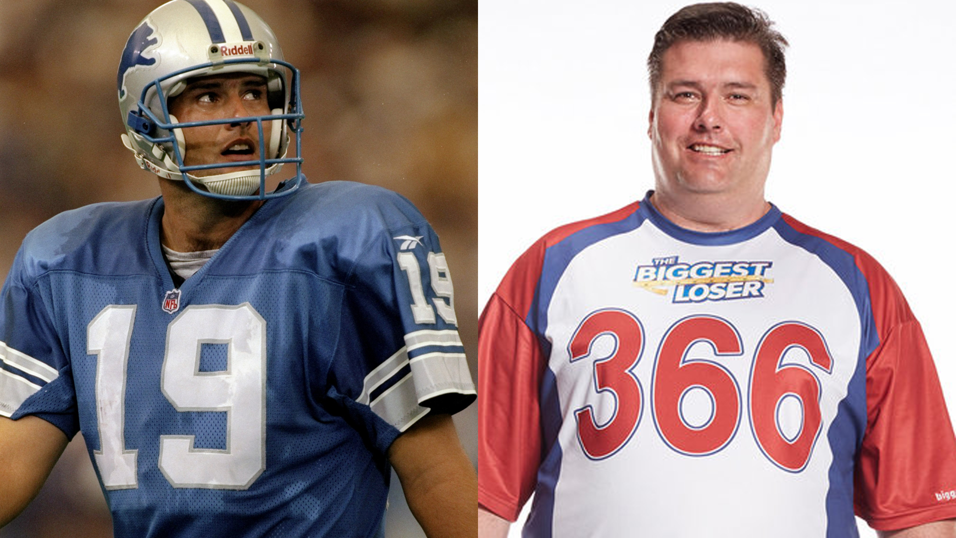 ExNFL QB Scott Mitchell, at 366 pounds, says he gave up on life NFL
