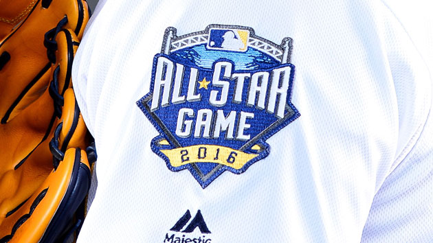 2016 MLB All-Star Game Jersey Sleeve Patch in San Diego Padres