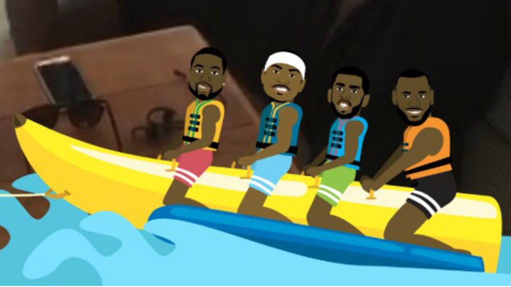 banana boat lebron lebron dwade melo and chris paul are back at the banana banana boat lebron lebron dwade melo and chris paul are back at the banana