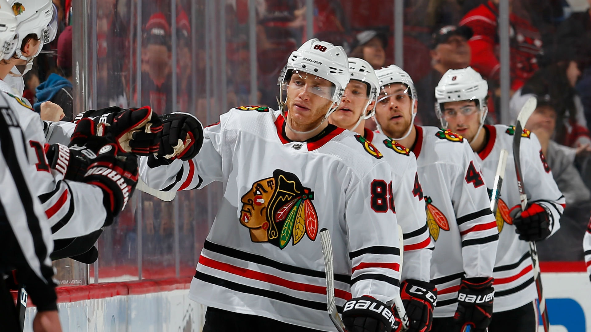 Patrick Kane scores 300th career goal, Blackhawks fall to Devils