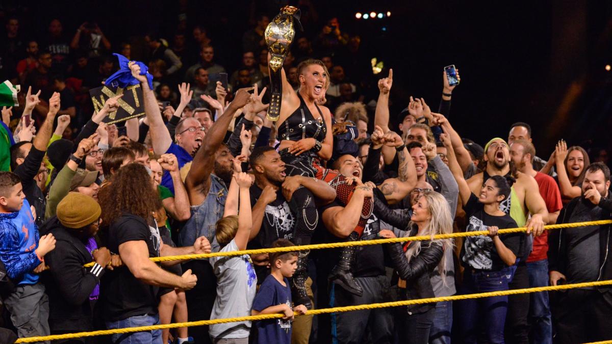 Rhea Ripley on her wild ride to the NXT women's championship, not ready for it to stop