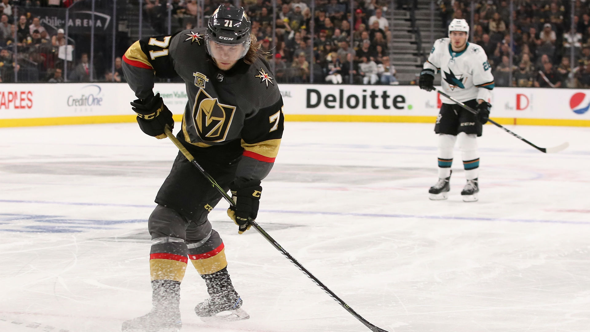 NHL playoffs 2018: William Karlsson sets up Golden Knights goal with beautiful touch pass