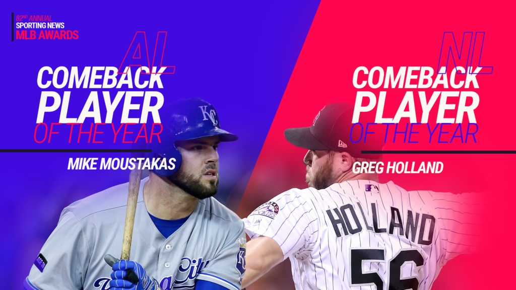 Mike Moustakas, Greg Holland named SN Comeback Players of the Year