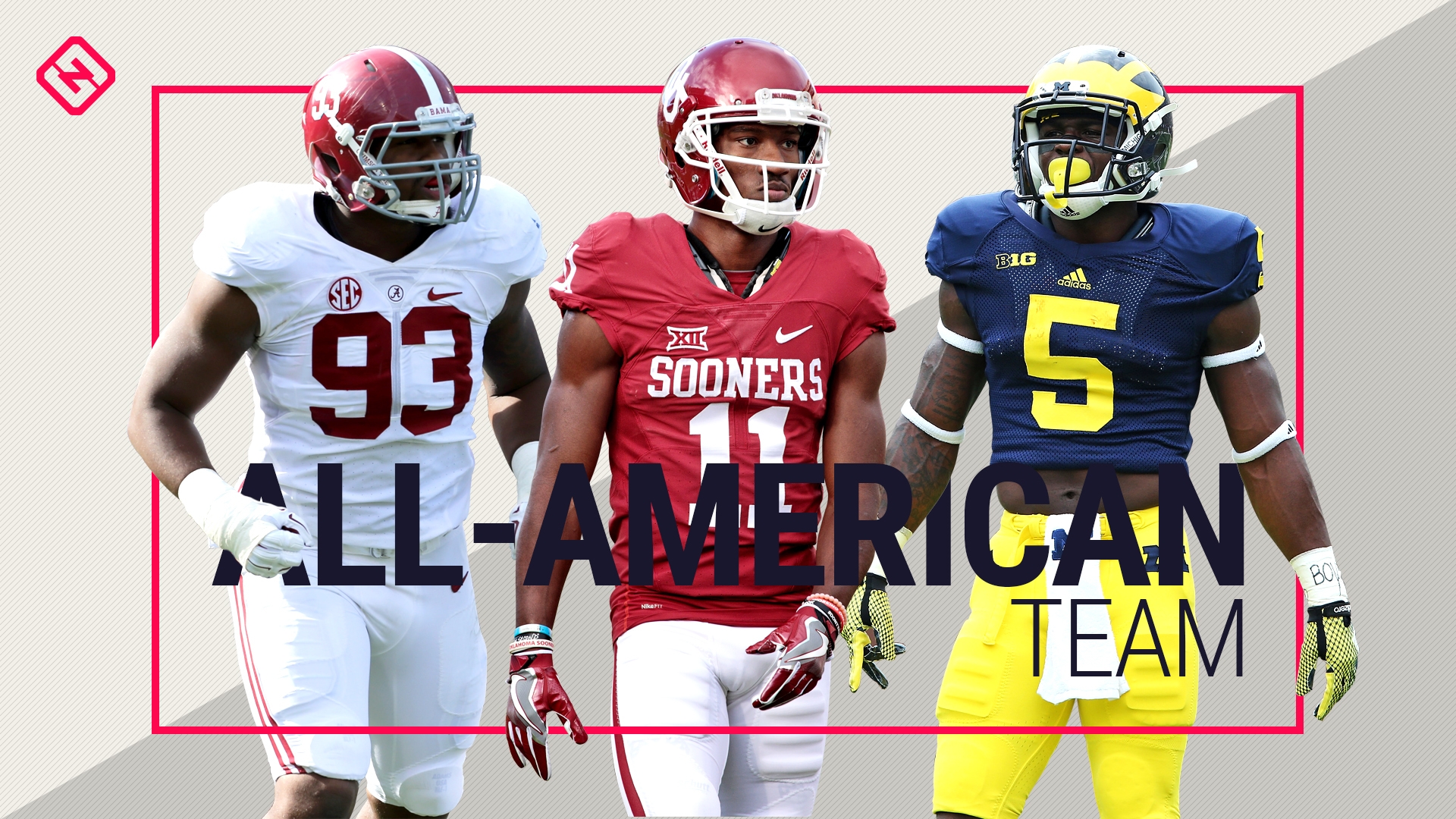 Sporting News 2016 college football AllAmericans Sporting News