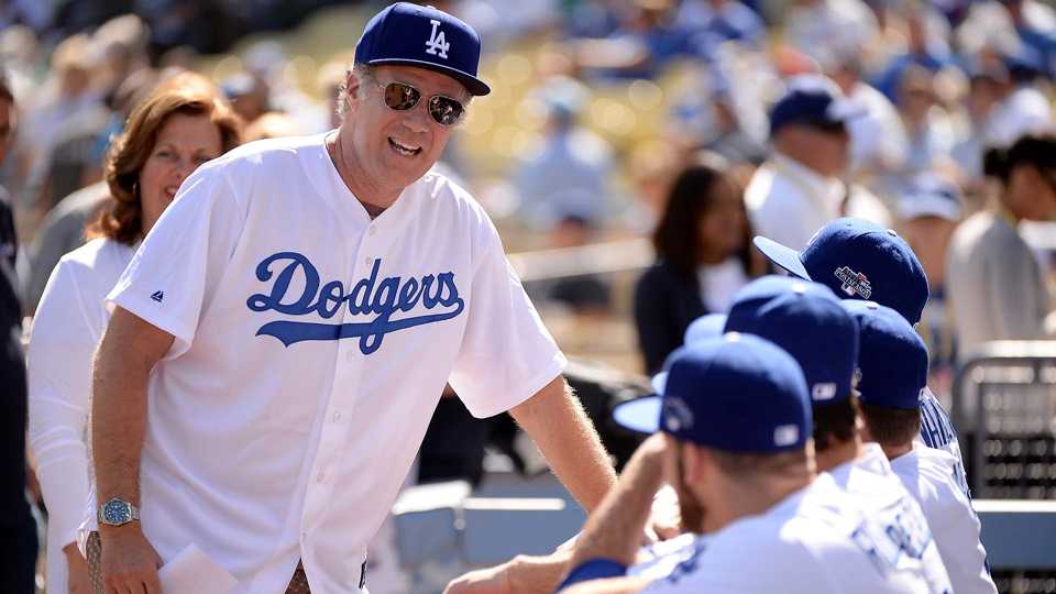Celebrities at Los Angeles Dodgers games Sporting News