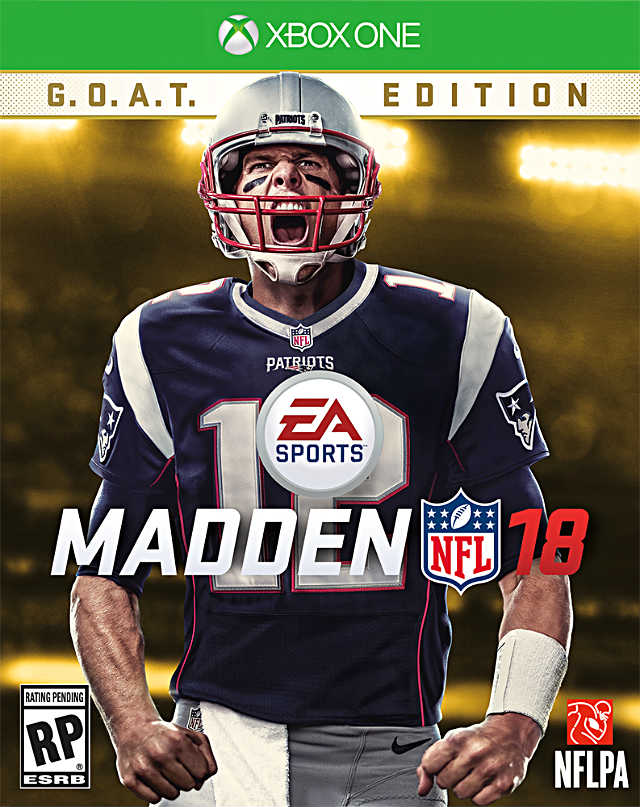 nfl madden 18 tom brady color rush figure